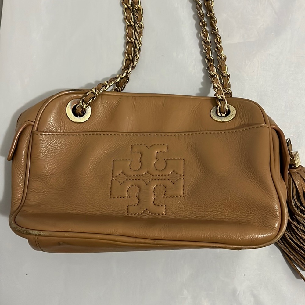 Tory Burch Camera Bag Tan